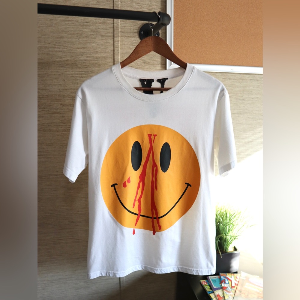 Rare VLONE Smiley Face T-Shirt